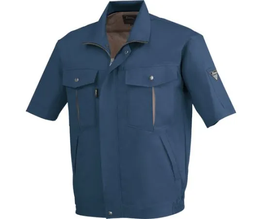 65-8335-02 Short Sleeve Blouson Navy 3L 1351-10-3L