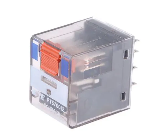 63-4766-05 TE ConnectivityPT 4PDT Non-Latching Relay PCB Mount, 12V dc Coil, 6A PT570012 8-1419111-0