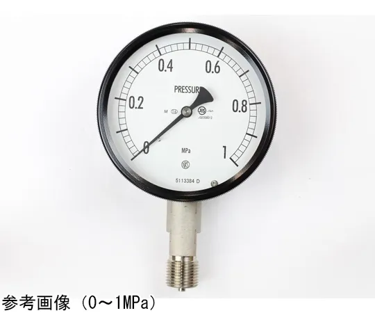 65-4300-23-20 Sealed Pressure Gauge (100Φ) Vertical A Frame for Steam with 0.6 MPa with Inspection Certificate BE10-143
