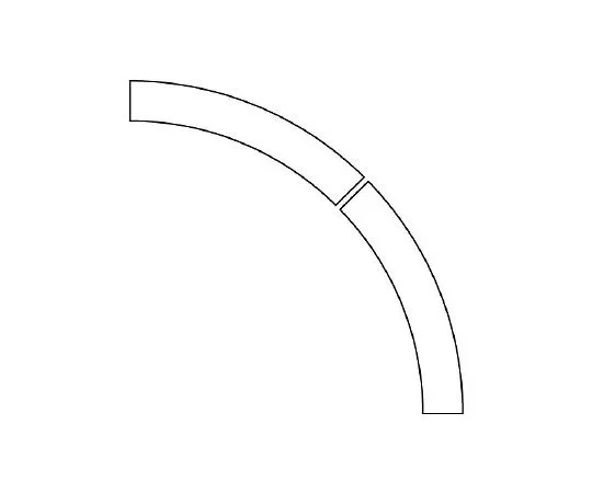 62-6137-82 Door Opening/Closing Indicator Sticker R Type Yellow 1 Set (2 Sheets) 819-60