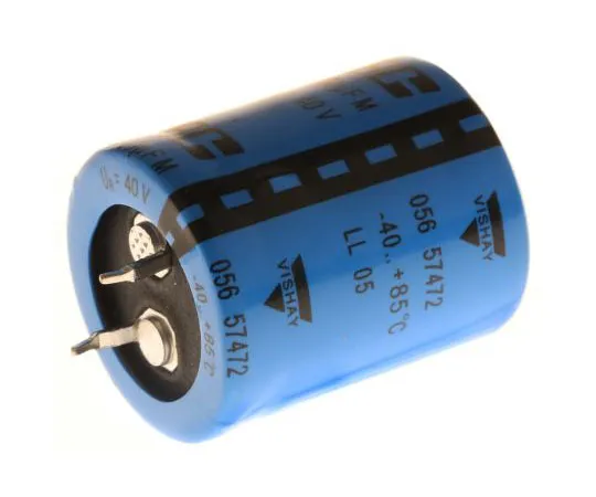 63-4716-93 Vishay 4700μF 40V dc Aluminium Electrolytic Capacitor, Through Hole 25 (Dia.) x 30mm +85°C 25mm 10mm MAL205657472E3