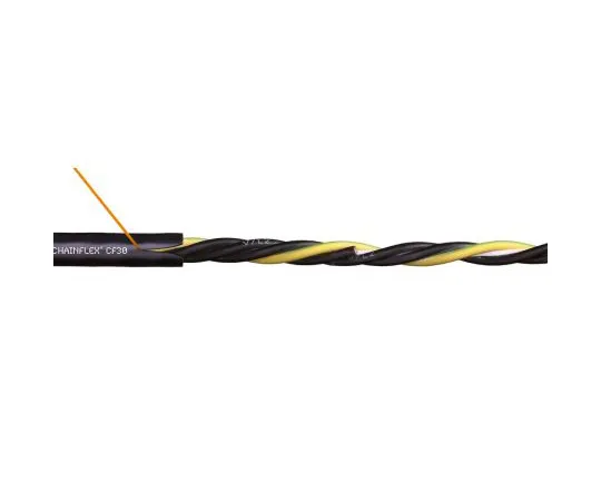 63-4857-85 Igus 4 Core Unscreened Industrial Cable, 1.5 mm² Black 10m Reel, Chainflex CF30 Series CF30.15.04