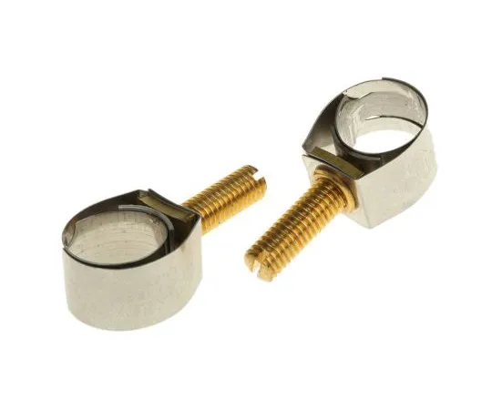 63-4753-60 Unex Brass (Bolt), Stainless Steel Slotted Screw Unex, 11mm Band Width, 9.6mm - 14mm Inside Diameter 9939