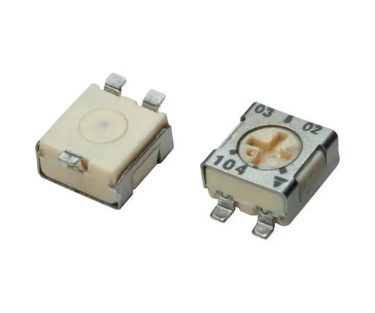 63-4821-88 1kΩ SMD Trimmer Potentiometer 0.25W Top Adjust Vishay TS53 Series TS53YL102MR10