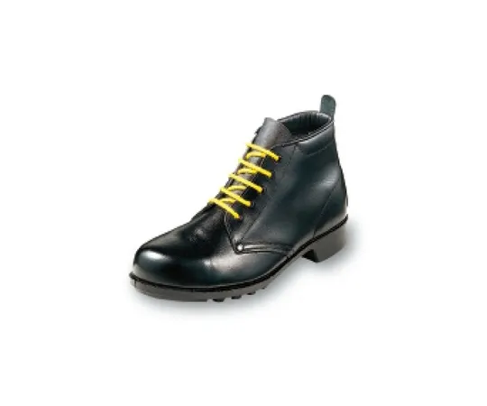 64-6539-98 Electrostatic Medium Lace-Up Boots Black 23.5 cm AS212P