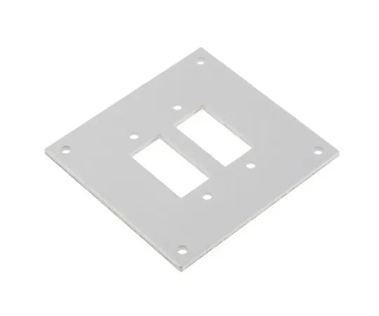 63-4890-33 RS PRO 2 Way Thermocouple Faceplate for *** with Standard Socket, Standard 611-8236