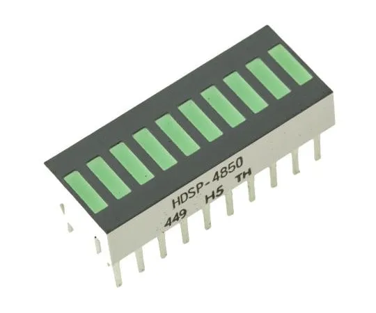 63-4713-10 HDSP-4850 Broadcom Light Bar LED Display, Green 1.9 mcd HDSP-4850