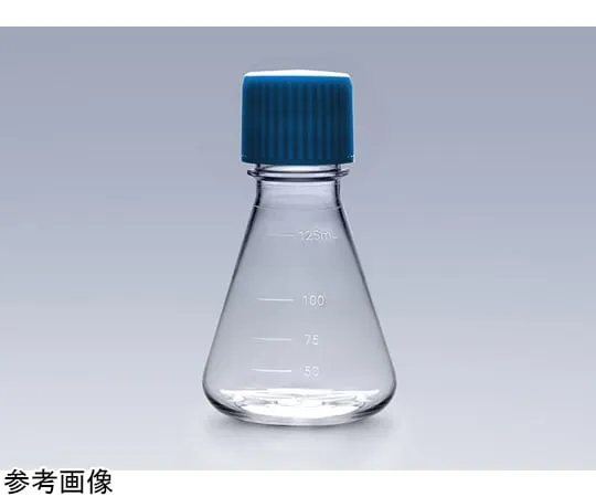 65-9407-07 Sterile Erlenmeyer Flask 125 mL PETG Seal Cap 1 x 24 Pack CELCUFG030125S