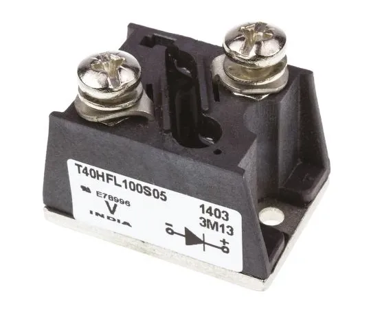 63-4783-64 Vishay 1000V 40A, Silicon Junction Diode, 2-Pin T-Module VS-T40HFL100S05 VS-T40HFL100S05