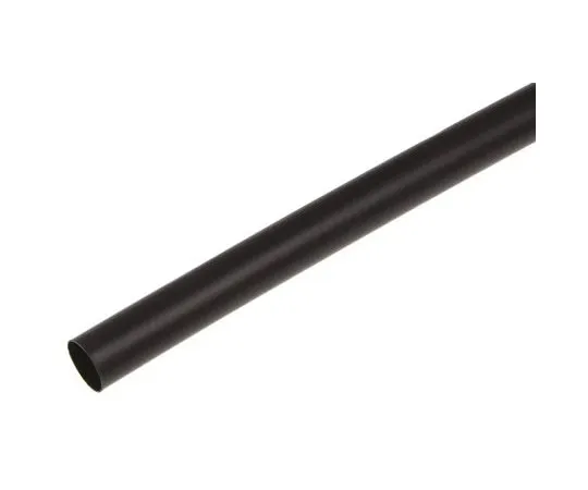 63-4712-70 TE Connectivity Black No Heat Shrink Tubing 9.5mm Sleeve Dia. x 1.2m Length, RNF-100 Series 2:1 Ratio RNF-100-3/8-0-STK
