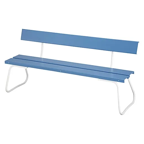 61-3441-07　［Discontinued］Bench with Seat Back YB-69Z-PC 700 x 500 x 1500mm　291021