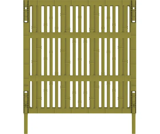 67-7137-85 Plastic Fence (Set with Legs) Green 80696301GR613