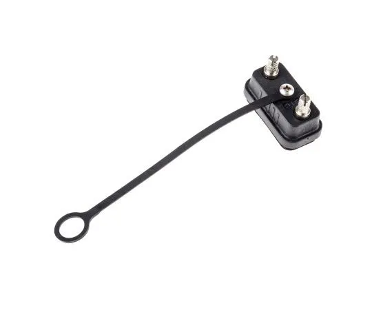 63-4682-06 Male 9 Way D-sub Connector Dust Cap, IP67 Rated, Plastic 125-7927