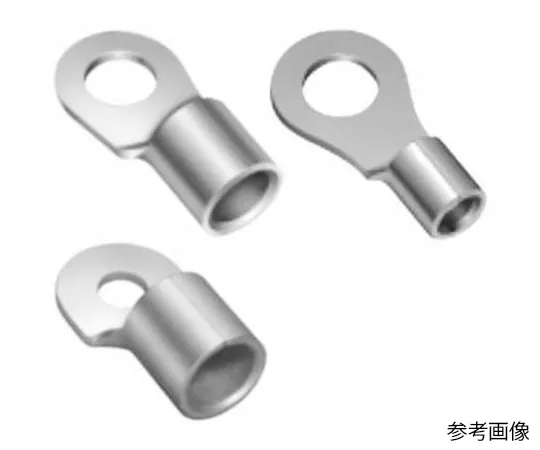 63-4885-51 JST Uninsulated Crimp Ring Terminal, 4mm Stud Size, 2.6mm² to 6.6mm² Wire Size R5.5-4