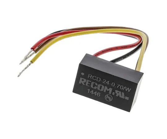 63-4931-29 Recom RCD-24-0.70/W, Constant Current LED Driver 24.5W 2 → 35V 700mA RCD-24-0.70/W