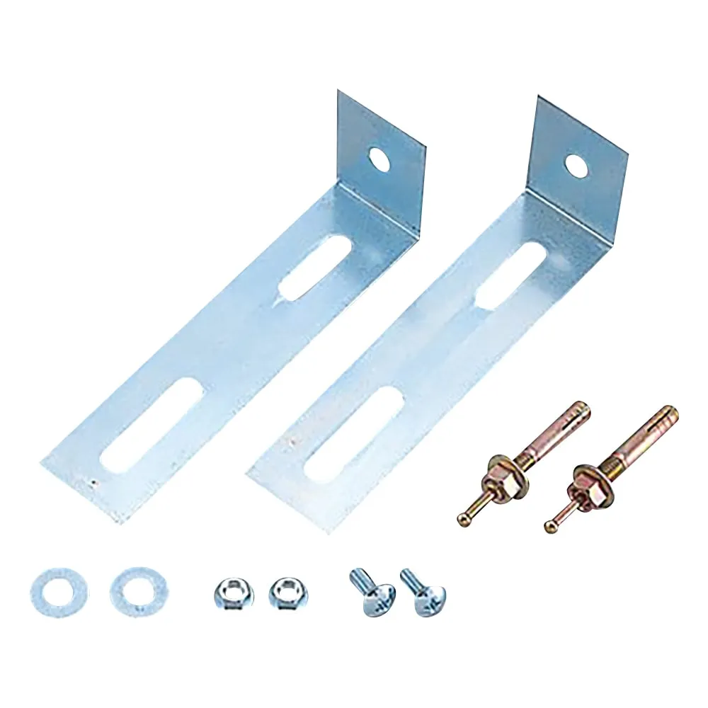 0-5223-15 Stainless Steel Storage Fixed Fittings Set for Wall 2 Pcs SFS-K