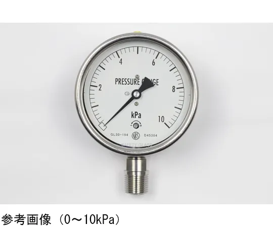 65-4319-33 Stainless Steel Case Microbarometer (100Φ) 10 kPa GL30-194