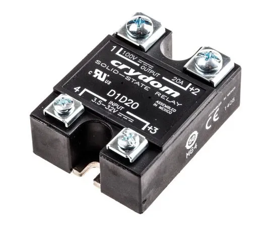 63-4724-43 Sensata / Crydom 20 A Solid State Relay, Surface Mount, MOSFET, 100 V Maximum Load D1D20