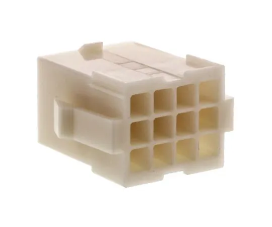 63-4817-97 TE Connectivity Mini-Universal MATE-N-LOK Female Connector Housing, 4.2mm Pitch, 12 Way, 3 Row 172162-1