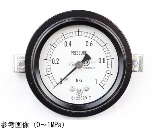 65-4293-74-20 Sealed Pressure Gauge (60Φ) Embedded D Frame (Mounting Bracket) with 0.1 MPa Inspection Certificate BA15-171