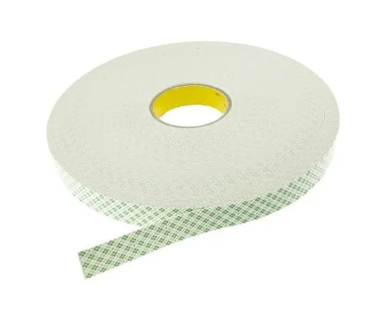 63-4721-99 3M 4032 White Foam Tape, 25mm x 66m, 0.8mm Thick 3M 4032 25MM X 66M