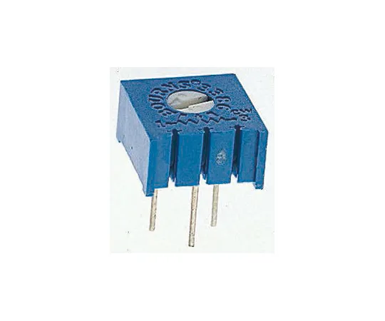 63-4851-80 100Ω Through Hole Trimmer Potentiometer 0.5W Top Adjust Bourns 3386 Series 3386P-1-101LF
