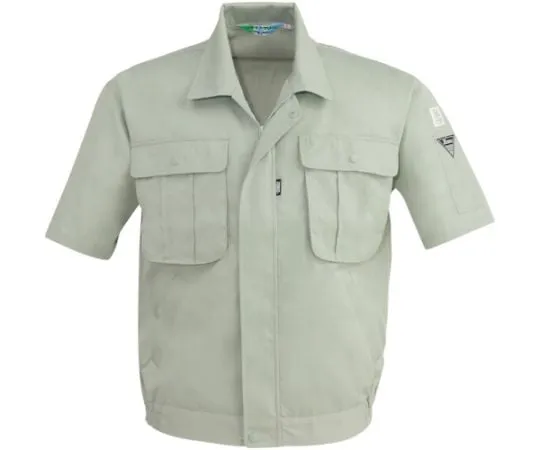 65-8443-43 Short Sleeve Blouson Moss Green 3L 3191-61-3L