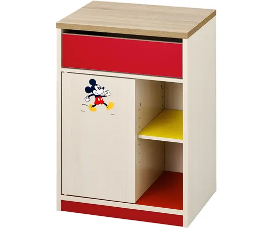 65-8276-07　［Discontinued］Woodside Chest with Casters Mickey　WSC-468