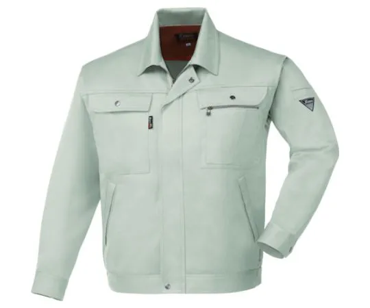 65-8416-67 Long Sleeve Blouson Moss Green 3L 2070-61-3L