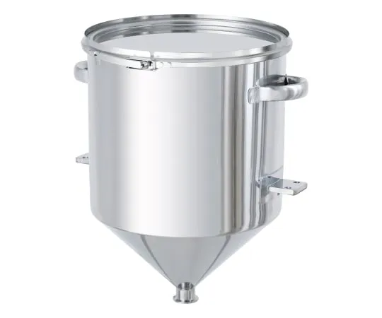 62-8612-77 Hopper Type Sealed Container (Band Type) with Bracket 35L HT-CTL-BRK-36