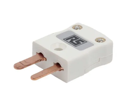 63-4799-01 RS PRO IEC Miniature In-Line Plug Connector for use with Type CU Thermocouple Type CU, Miniature 455-9679