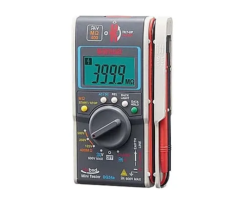 61-3515-89　［Discontinued］Digital Multimeter Mega ohm Tester　DG34a