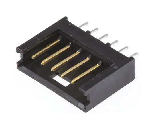 63-4739-57 TE Connectivity AMPMODU MOD II, 6 Way, 1 Row, Straight PCB Header 280372-2