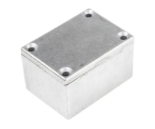 63-4768-37 Hammond Shallow Lid - Thin Wall, Die Cast Aluminium Enclosure, IP54, Shielded, 53 x 38 x 31mm 11451PSLA