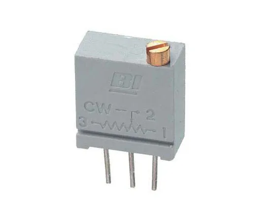 63-4690-15 10kΩ Through Hole Trimmer Potentiometer 0.5W Top Adjust TT Electronics/BI 67 Series 67WR10KLF