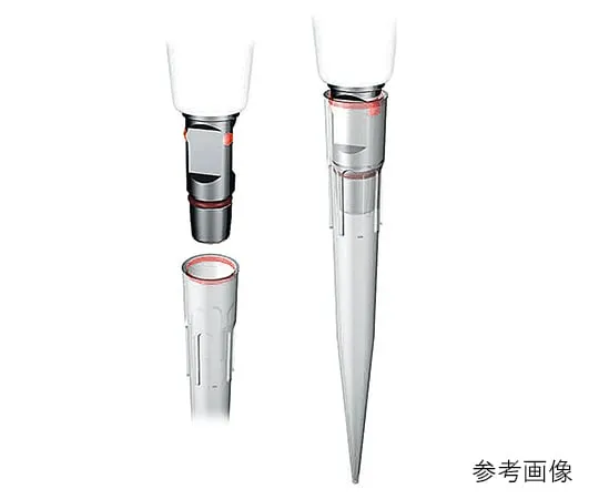 3-6474-03　［Discontinued］Micro Pipette Tips GRIPTIPS (For Electric Micro Pipette VIAFLO II, VOYAGER II 12.5μL (Long Type, Not Sterilized, Without Filter, Box)　4403