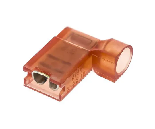 63-4743-49 TE Connectivity Ultra-Fast .187 Series Insulated Crimp Flag Terminal, 0.3mm² to 0.9mm², 22AWG to 18AWG, Red, Tin Plated 2-520337-2
