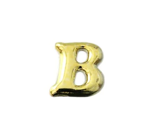 61-7421-09 Gold Characters Small B ABG15-B