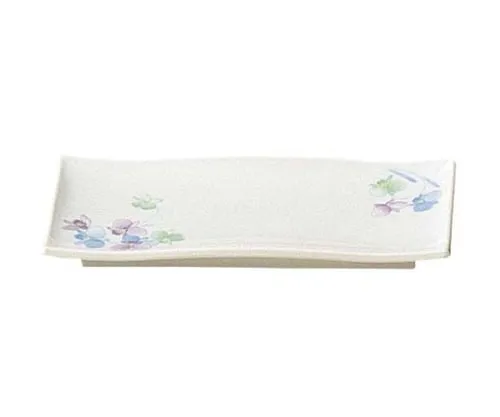 61-6833-69 Melamine Japanese Tableware Sumire Square Dish Medium VO-16 2444900