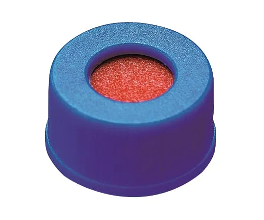 3-6159-11　［Discontinued］Low Elution Wide-Mouthed Screw Cap Vial Blue Cap with Septum　6904-49999