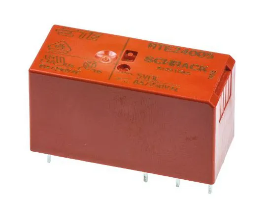 63-4723-36 TE ConnectivityRT2 DPDT Non-Latching Relay PCB Mount, 5V dc Coil, 8A RTE24005