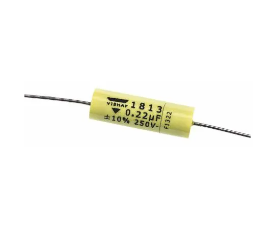 63-4718-22 Vishay 220nF Polyester Capacitor PET 160 V ac, 250 V dc ±10% MKT 1813 Series Through Hole MKT1813422255