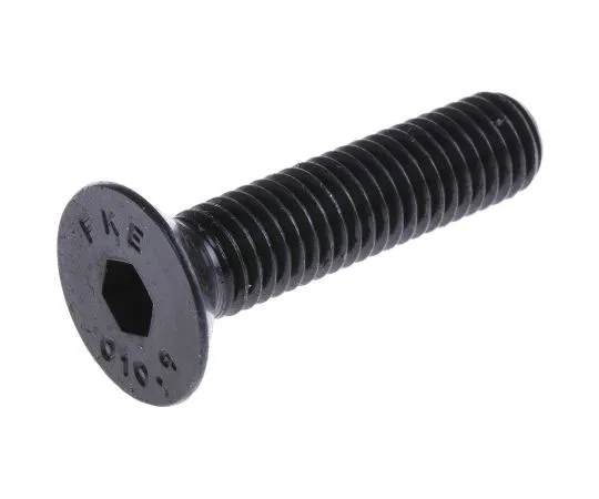 63-4678-92 RS PRO M12 x 35mm Hex Socket Countersunk Screw Black, Self-Colour Steel 124-7208