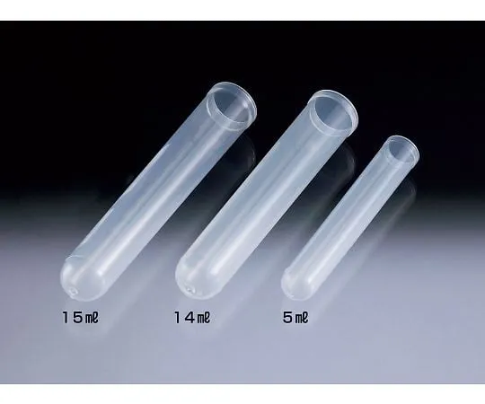 64-3680-04 Econo Plastic Test Tube φ 12 x 75 (500 pcs) 26471