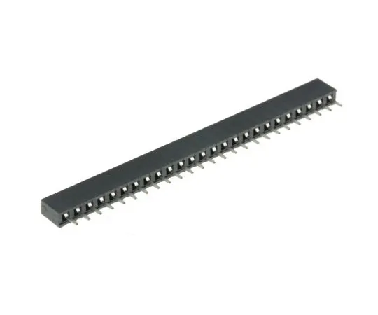 63-4886-71 HARWIN 2mm Pitch 25 Way 1 Row Straight PCB Socket, Through Hole, Solder Termination M22-7132542