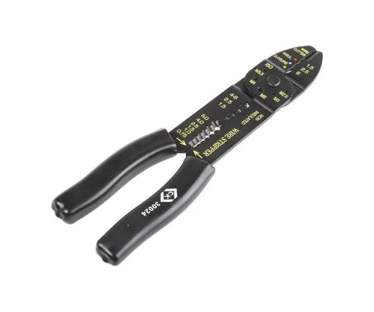 63-4775-84 CK Wire Stripper 0.75, 1.0, 1.5, 2.5, 4, 6 mm Stripping Range, 250mm Overall Length 430024