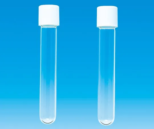 62-9986-83 Screw Cap Sediment Tube (Melamine Cap (White) + Fluorine PTFE/Nitrile Packing Included) ST -16.5 S Without Scaled 100 Pieces 119240
