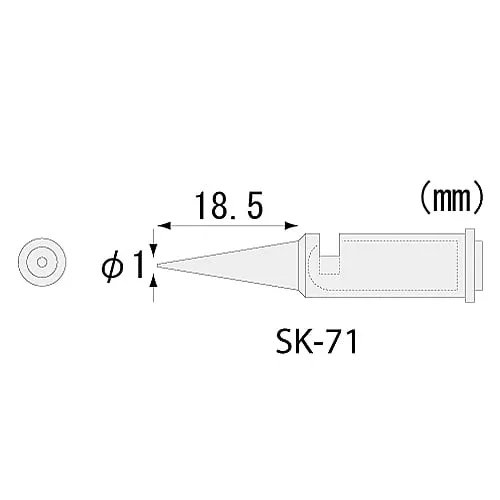 61-0412-05 Soldering Tip (for Cauterizer SK-70 Series) SK-71