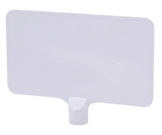 63-2777-47 Sign Board Plain (With A -2 Cap) White Horizontal Y-04