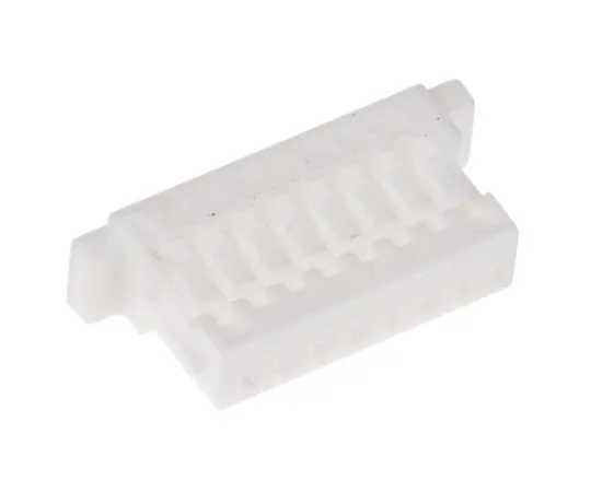 63-4759-63 JST SH Series, 8 Way PBT Crimp Cover, White SHR-08V-S-B